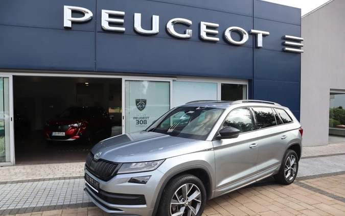 Skoda Kodiaq cena 129900 przebieg: 135186, rok produkcji 2018 z Tychy małe 172